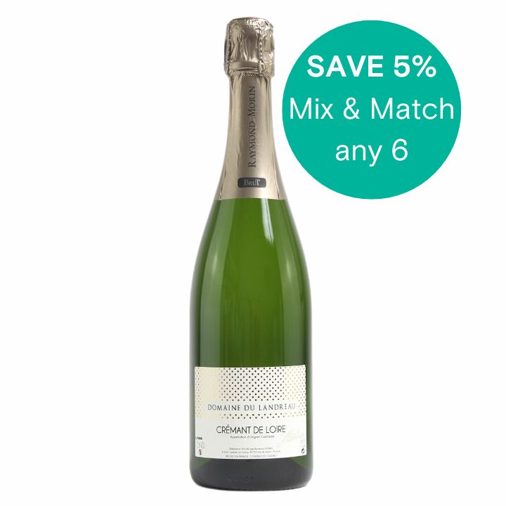 Domaine Landreau Cremant De Loire Sparkling Wine NV Save 5% off 6 mix and match bestsellers