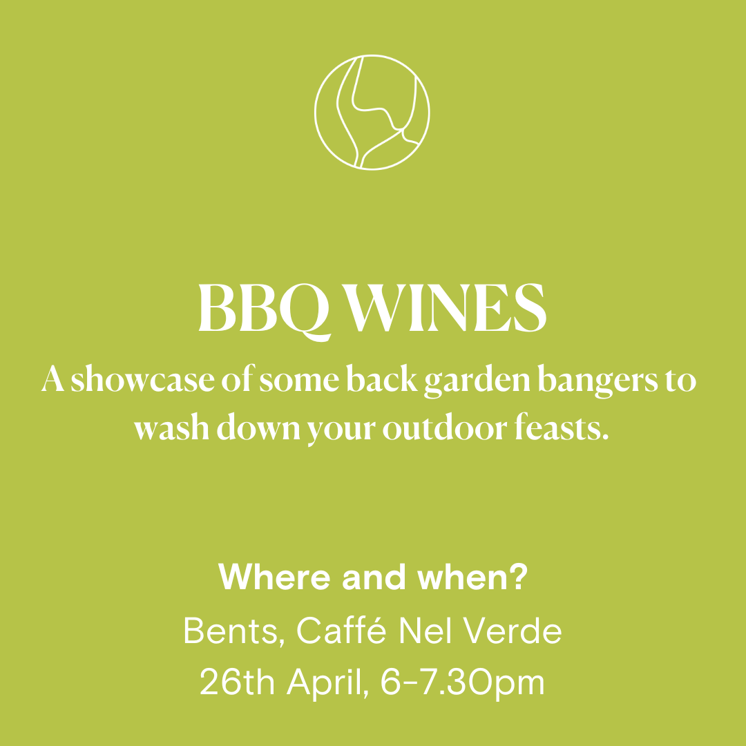 BBQ Wines Tasting at Bents 26th April
