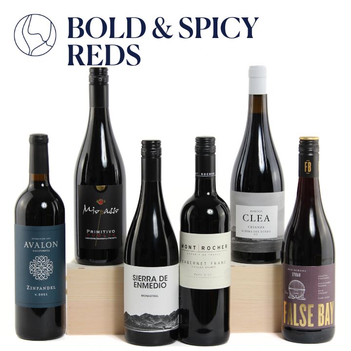 Bold & Spicy Red Wine Case (FREE Delivery on this Case)