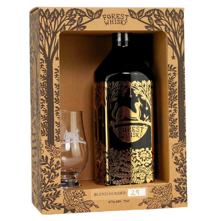 Forest Whisky Blend No. 29 (70cl, 47% - GIFT PACK inc. 1 Nosing Glass)
