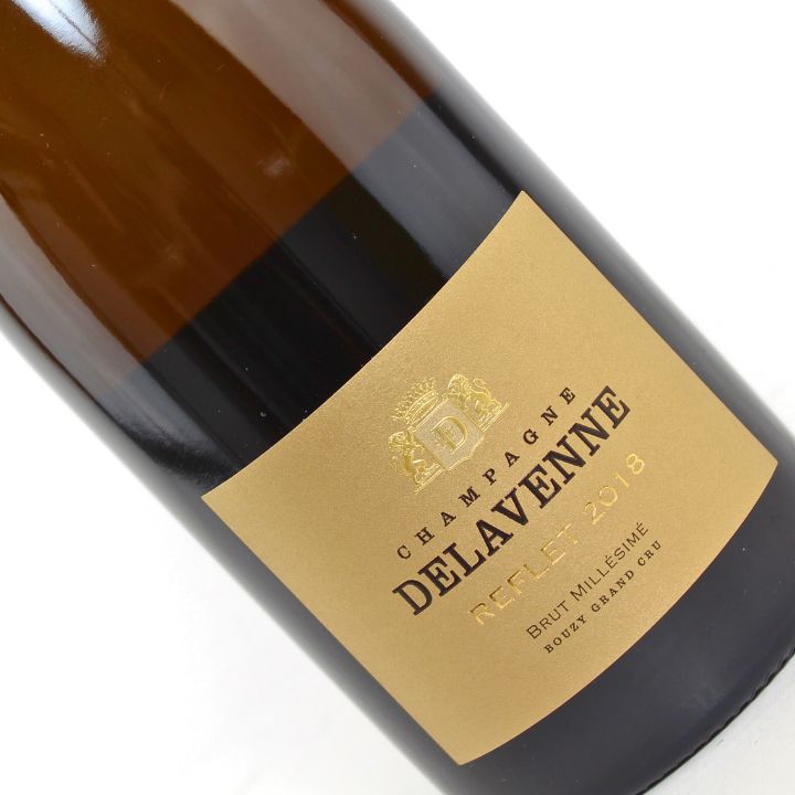 Champagne Delavenne, Grand Cru Reflet Millesime 2018 Close Up