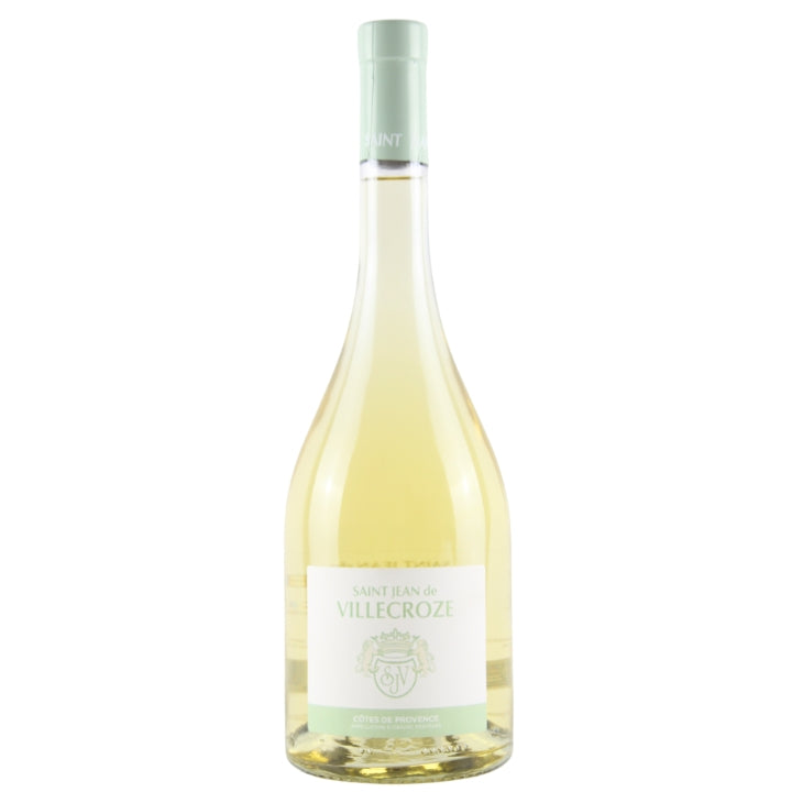 Saint Jean de Villecroze Blanc on a white background