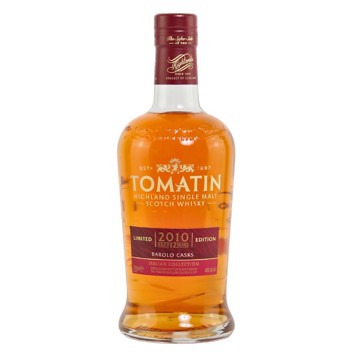 Tomatin The Italian Collection 12 Year Old - The Barolo Edition (70cl,46%)