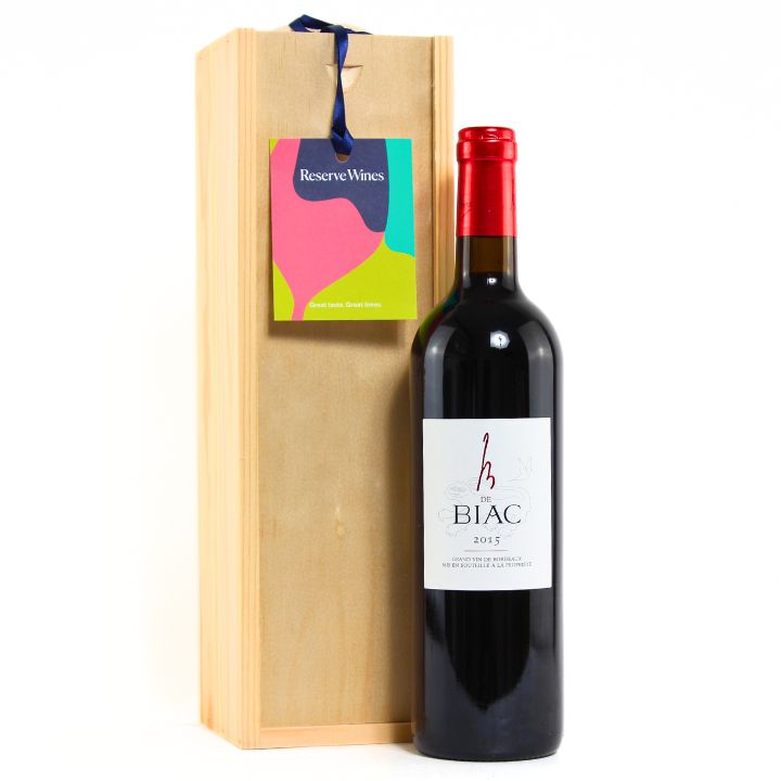 Good red wine gift - Bordeaux Fine Wine Gift - Chateau Biac B de Biac