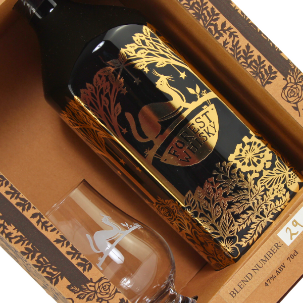 Forest Whisky Blend No. 29 (70cl, 47% - GIFT PACK inc. 1