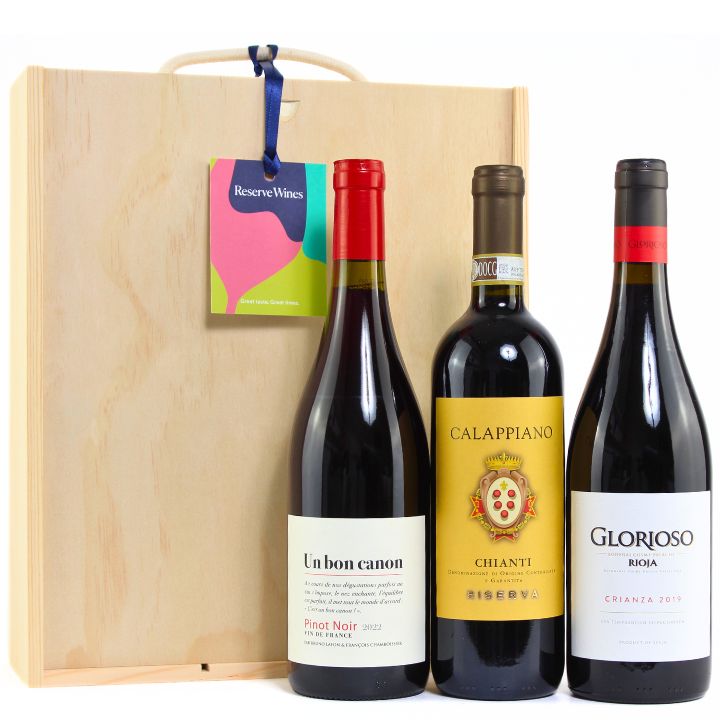 3 Bottle Premium Red Wine Gift Pack