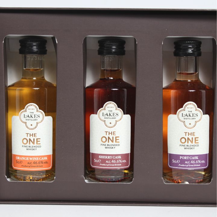 The Lakes Whisky Collection Gift Pack (3 x 5cl, 46.6%) Bottles