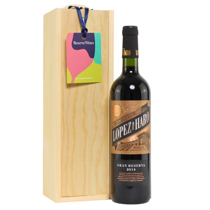 1 Bottle Gran Reserva Rioja Gift in Wooden Box
