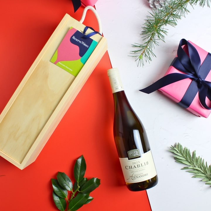 Christmas Chablis White Wine Gift