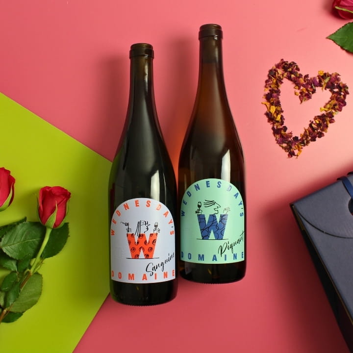 Luxury Alcohol-Free Red & White Wine Gift Box