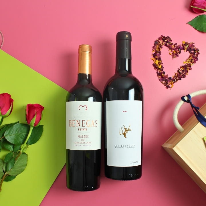 Buyer's Choice Duo: Luxury Red Wine Gift