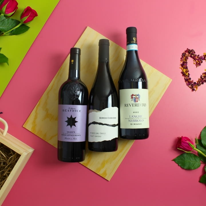 Italian Icons Trio Mixed Wine Gift