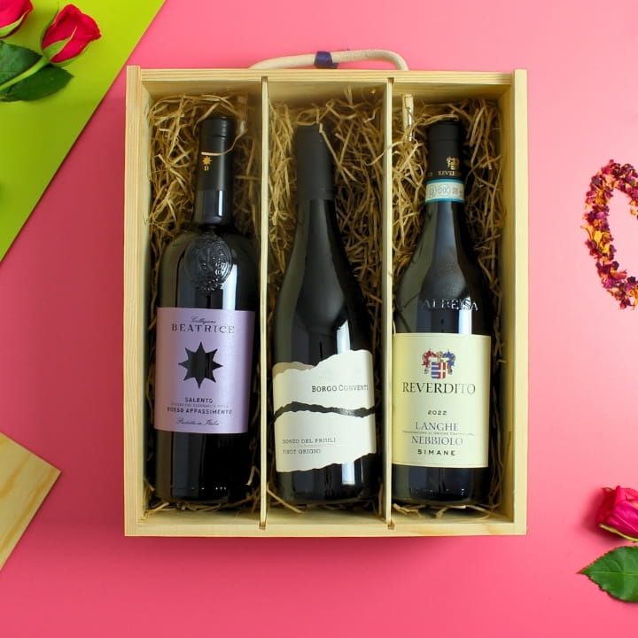 Italian Icons Trio Mixed Wine Gift