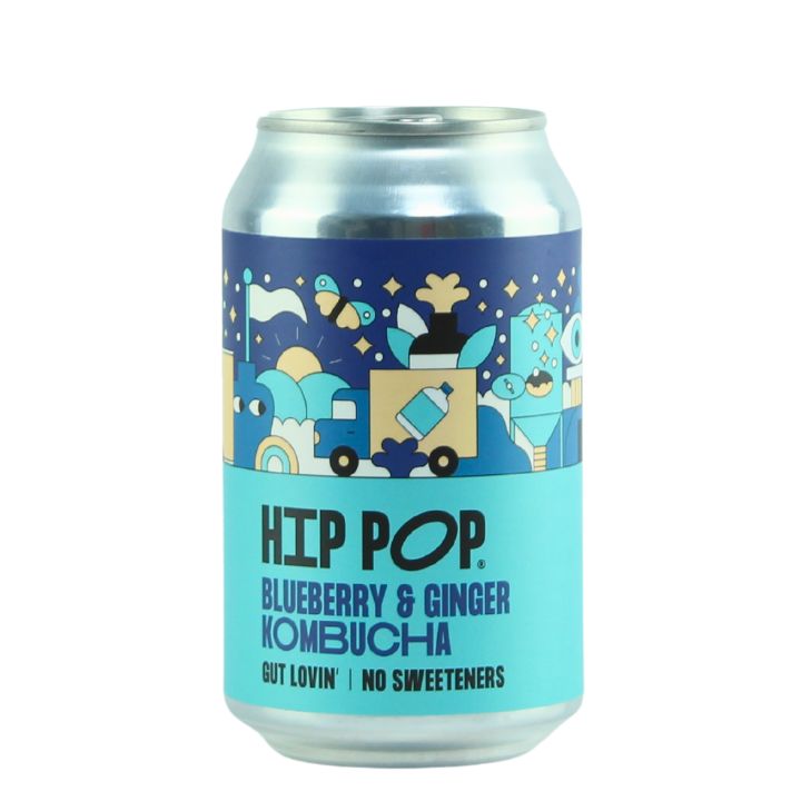 Hip Pop, Blueberry and Ginger 330ml