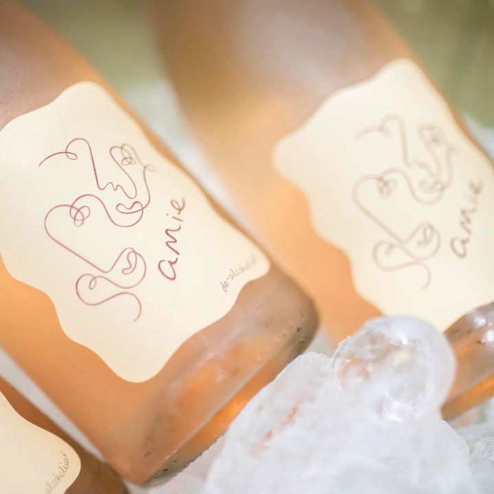 Amie de-alcoholised Sparkling Rose (75cl, &lt;0.5%abv)