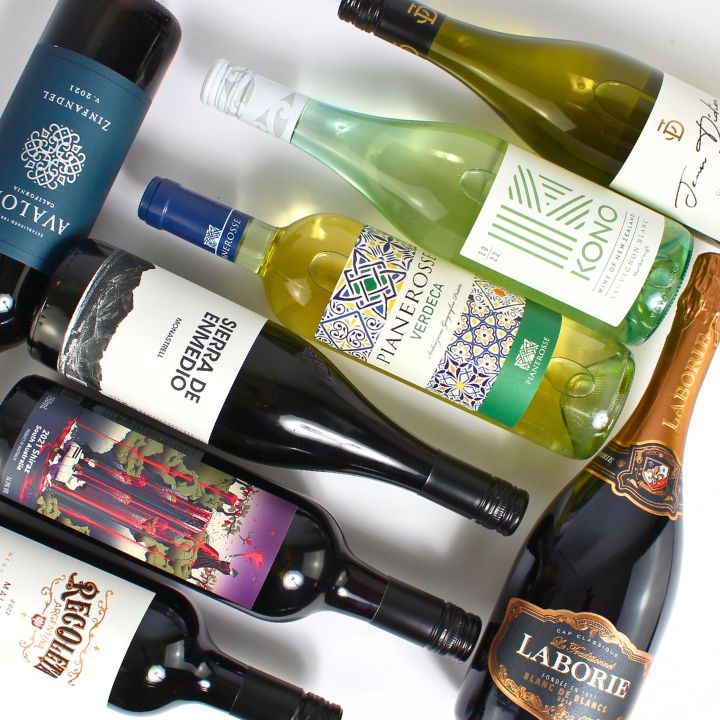 Around the world in 8 wines (FREE Delivery on this case!)