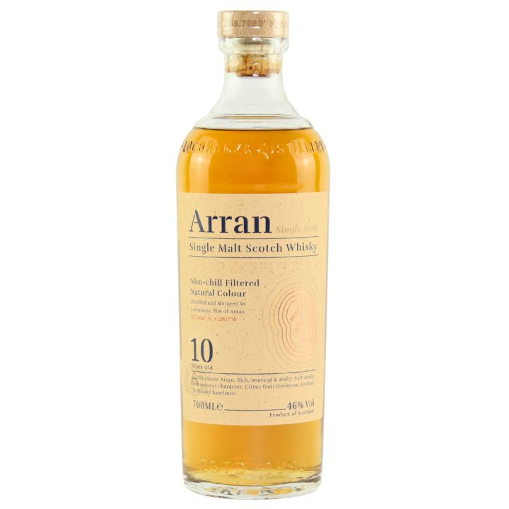 Arran 10 Year Old Single Malt Whisky (70cl 46%)