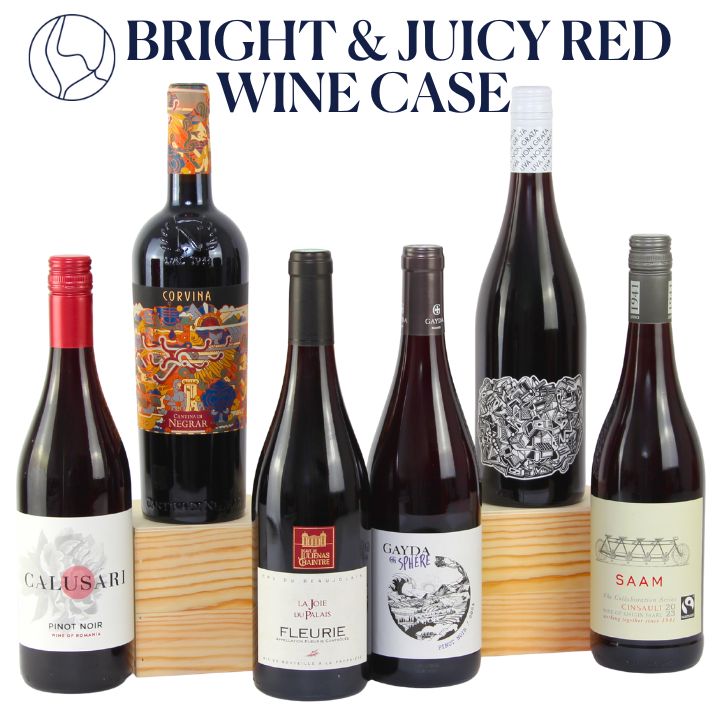 Bright &amp; Juicy Red Wine Case (FREE Delivery on this Case)