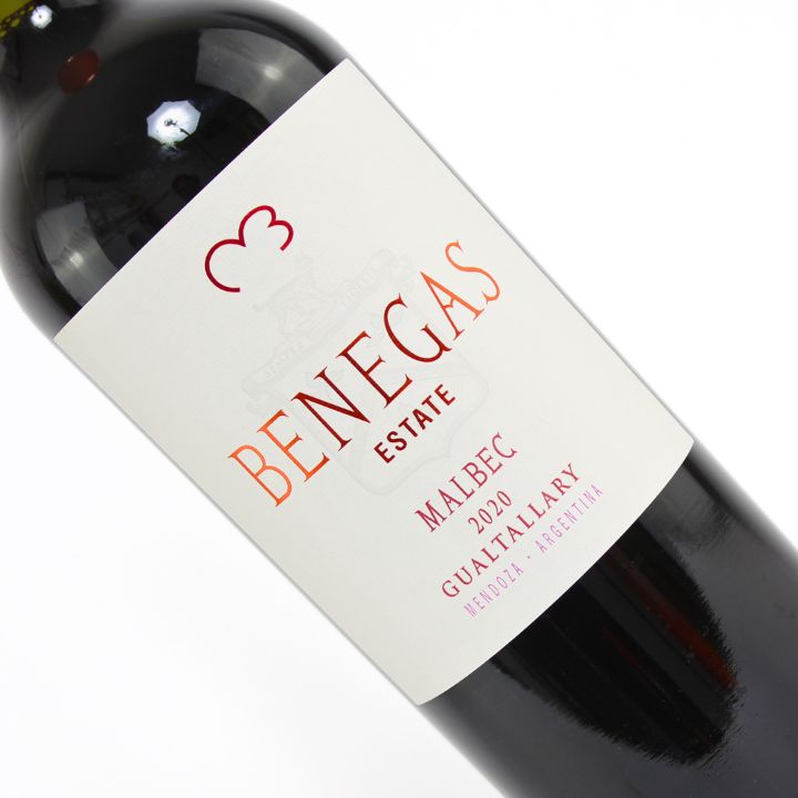 Benegas Estate Malbec 2020 Close Up