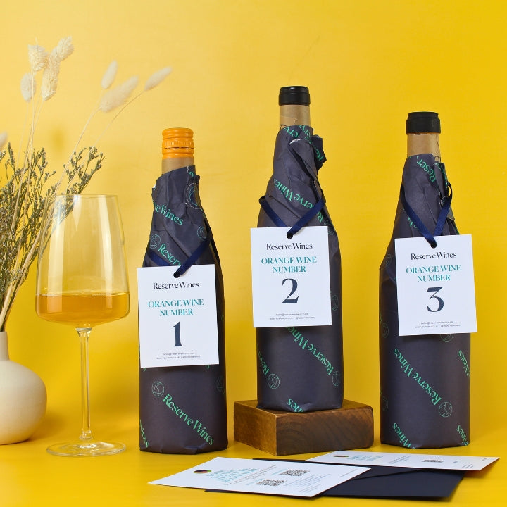 Blind Tasting at Home - Orange Wines