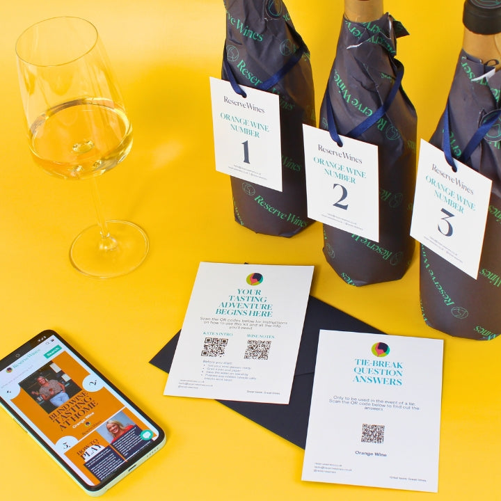 Blind Tasting at Home - Orange Wines