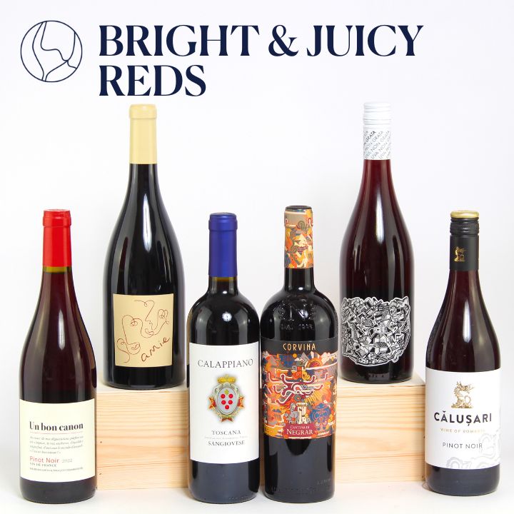 Bright & Juicy Red Wine Case (FREE Delivery on this Case)