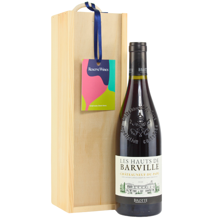 1 Bottle Chateauneuf-Du-Pape Gift in Wooden Box