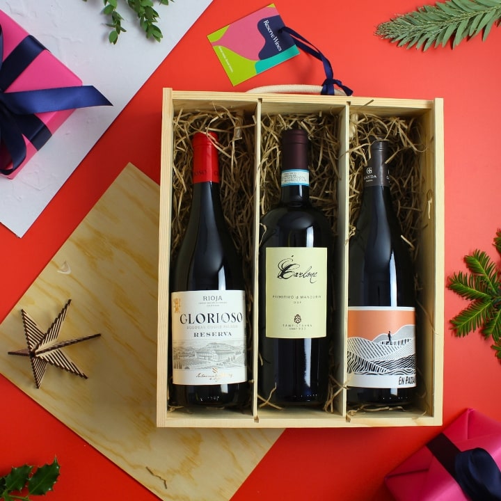 Buyer&#39;s Choice Trio: Bold and Rich Red Wine Gift