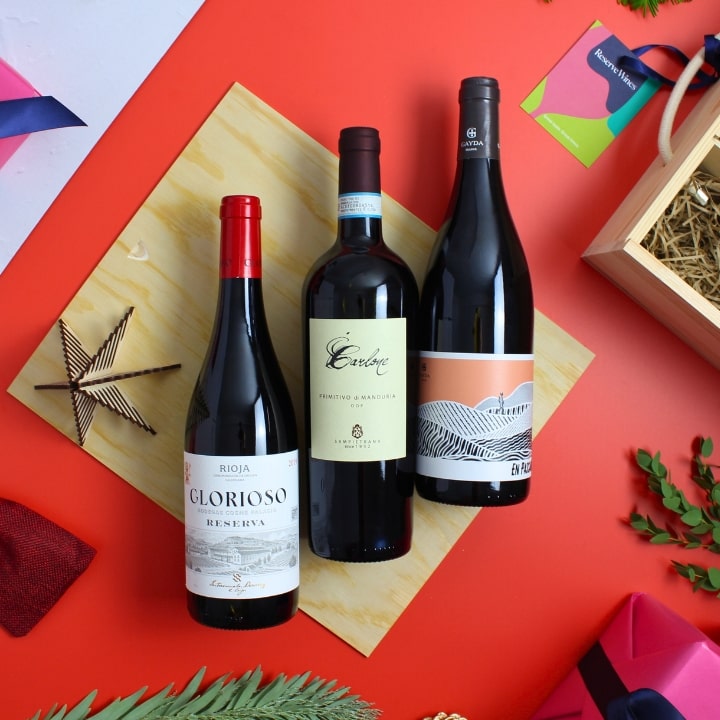 Buyer&#39;s Choice Trio: Bold and Rich Red Wine Gift