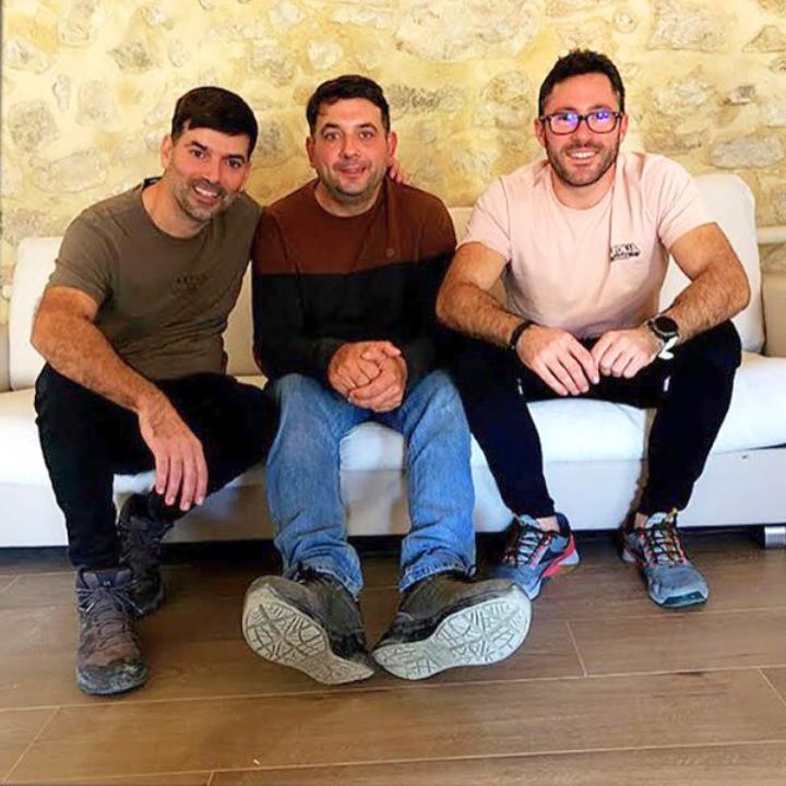 Can Leandro Winemaking team