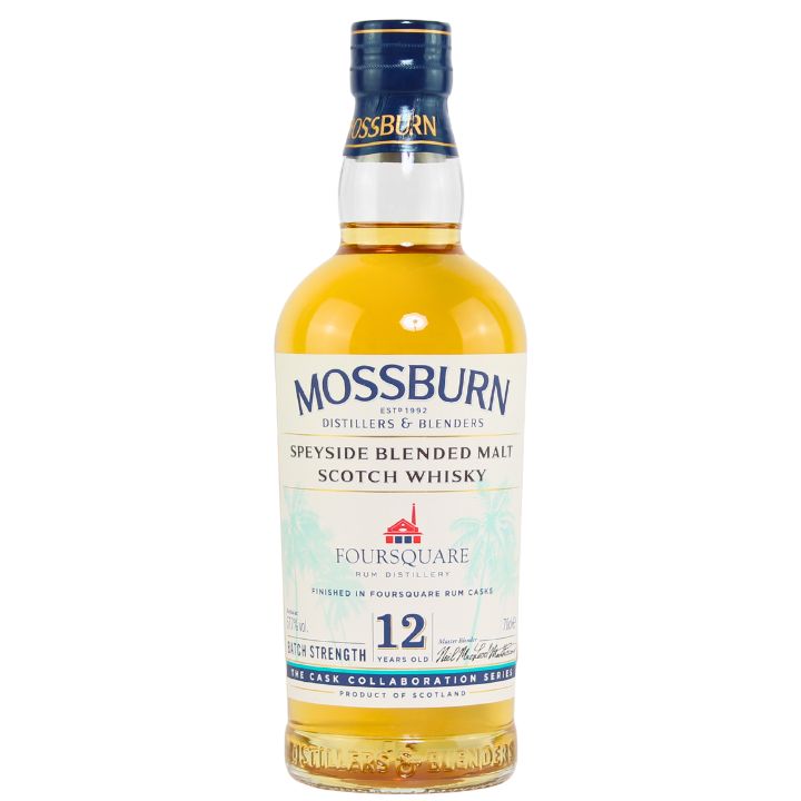 Mossburn Speyside 12YO Foursquare Rum Cask Finish (70cl, 57.7%)