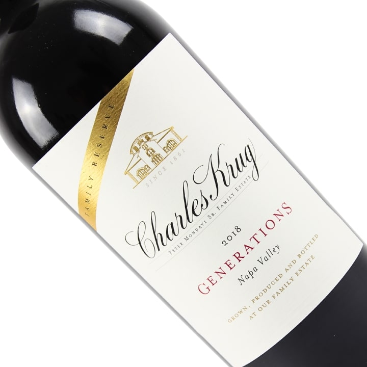 Charles Krug, Family Reserve 'Generations' Napa Valley 2018