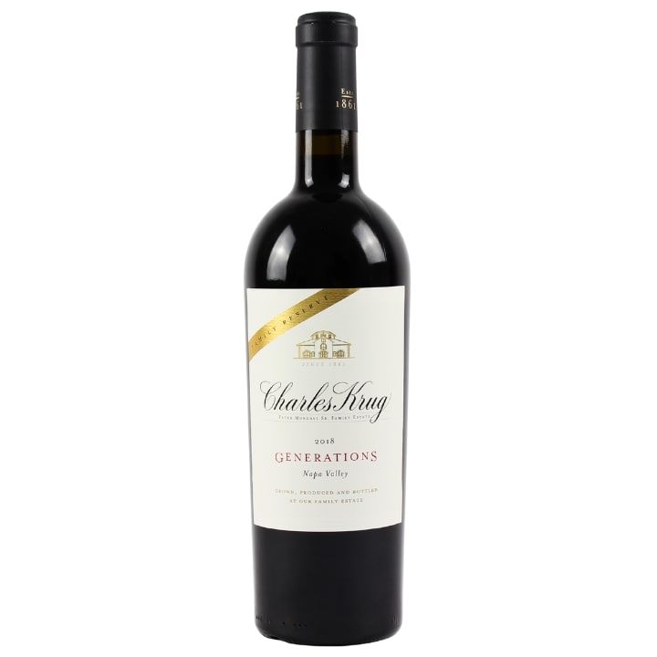 Charles Krug, Family Reserve 'Generations' Napa Valley 2018