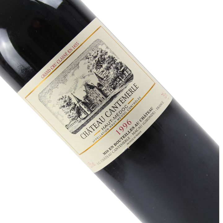 Chateau Cantemerle Haut Medoc Grand Cru Classe 1996