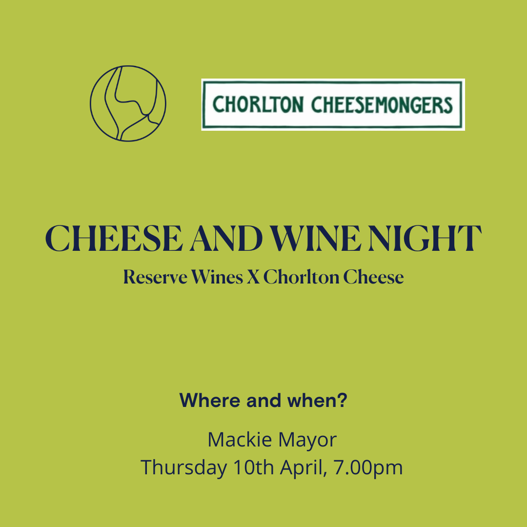 Wine tasting Manchester - wine and cheese - mackie mayor 10th april