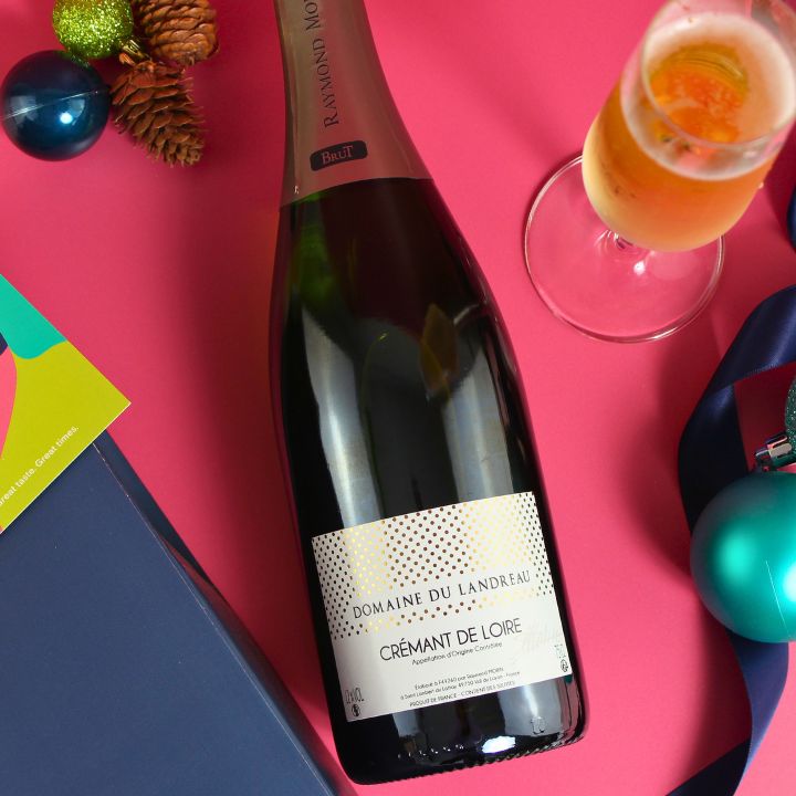 Cremant de Loire Christmas Gift Lifetsyle close up