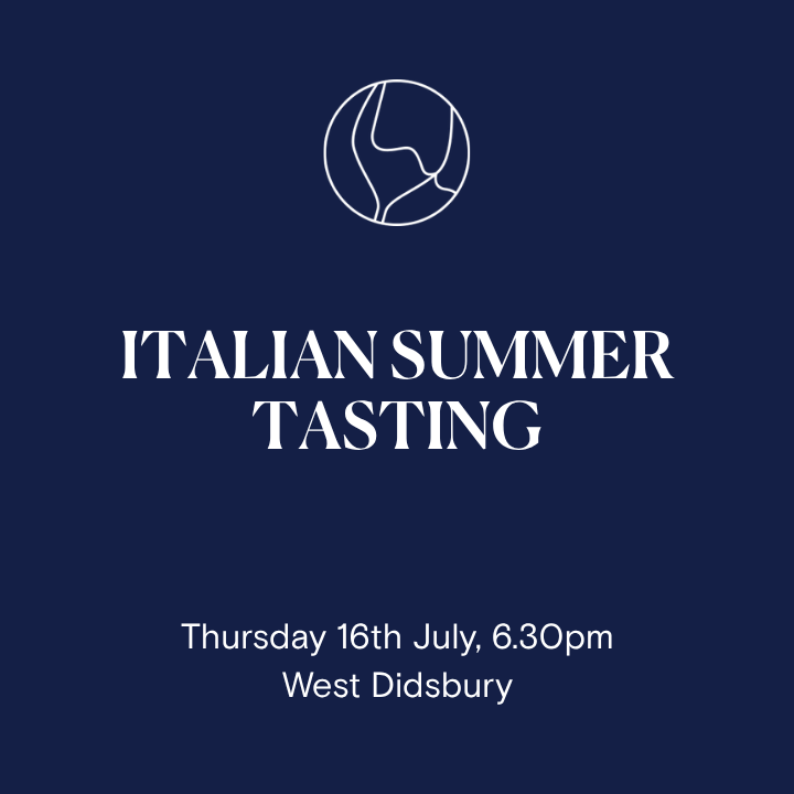 Italian Summer Tasting at Didsbury, 16th July 2026