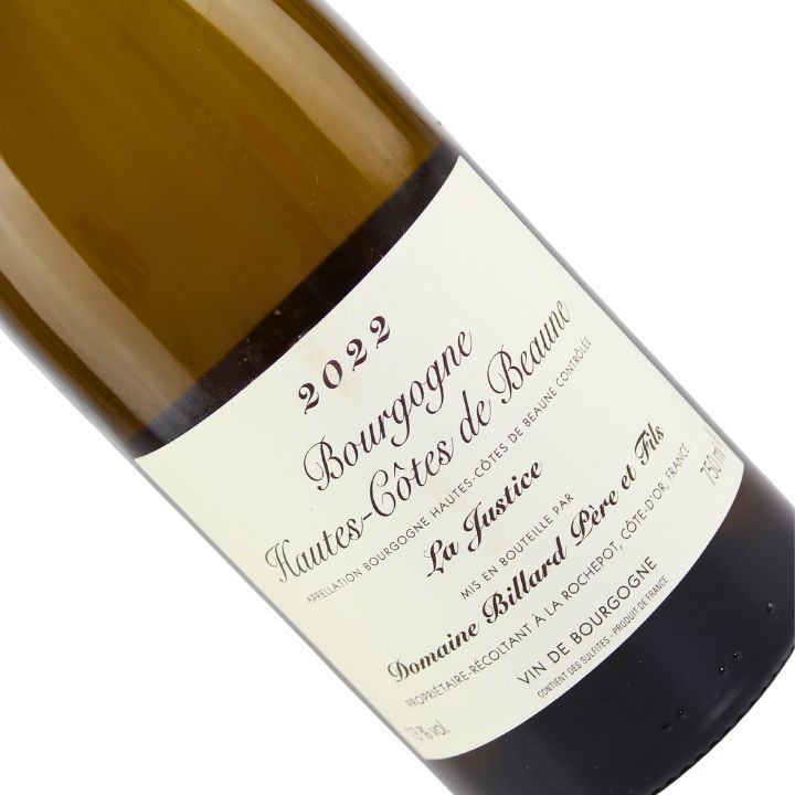 Dom. Billard, Bourgogne Hautes Cotes de Beaune La Justice Blanc 2022