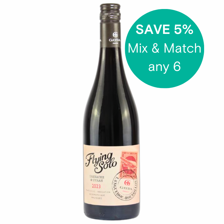 Domaine Gayda Flying Solo Red Wine 5 % off 6 Bestsellers