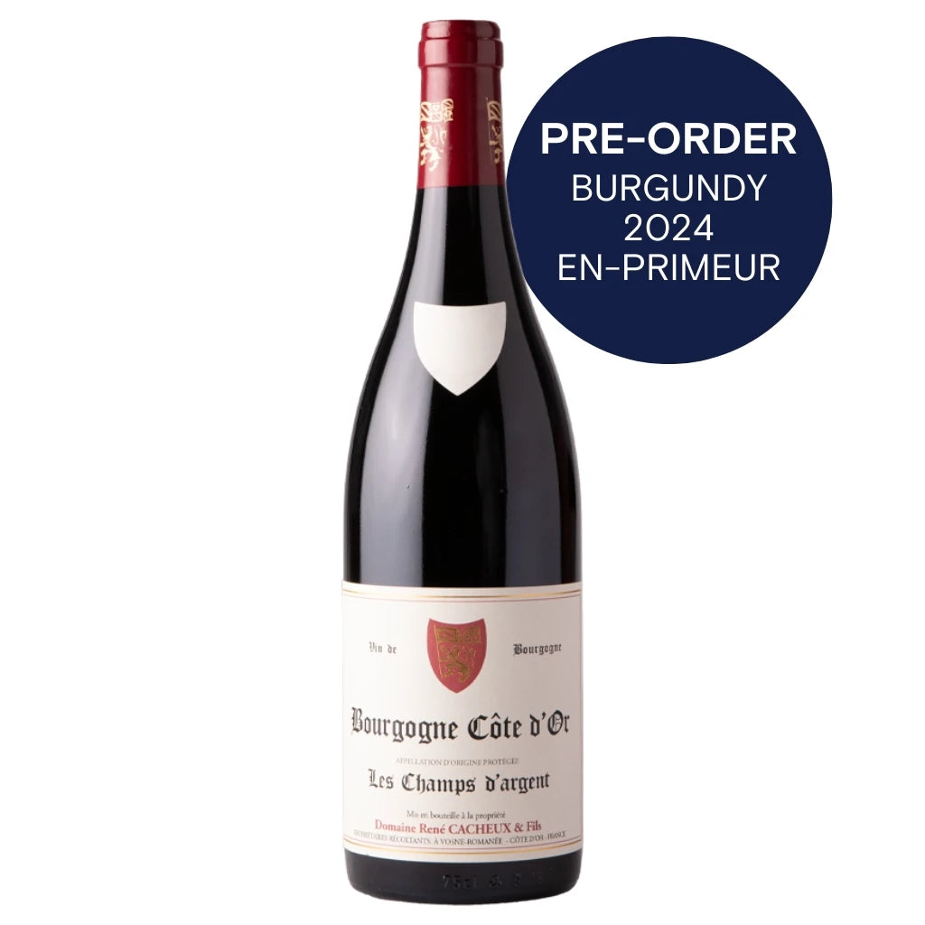 Rene Cacheux, Bourgogne Pinot Noir Les Champs d'Argent 2024