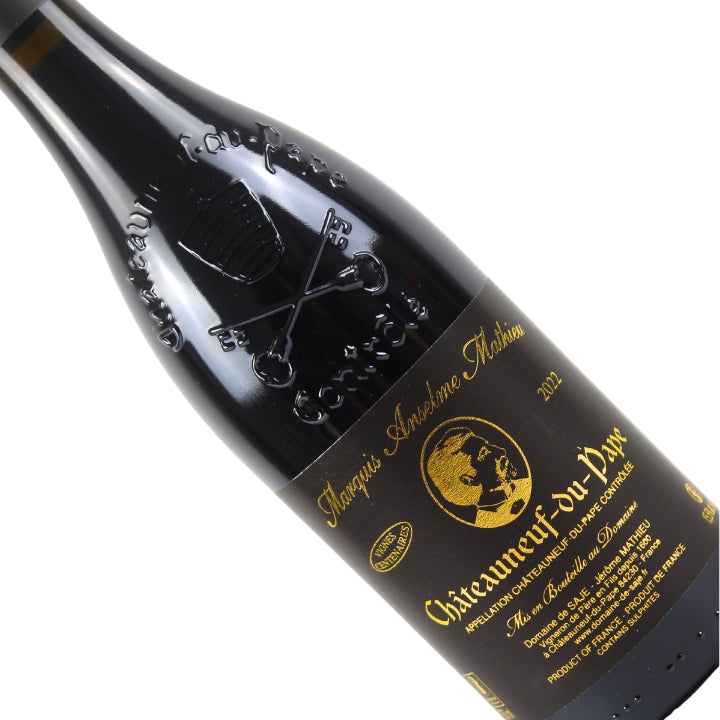 Domaine de Saje, Chateauneuf-du-Pape ROUGE "Marquis Anselme Mathieu" 2022