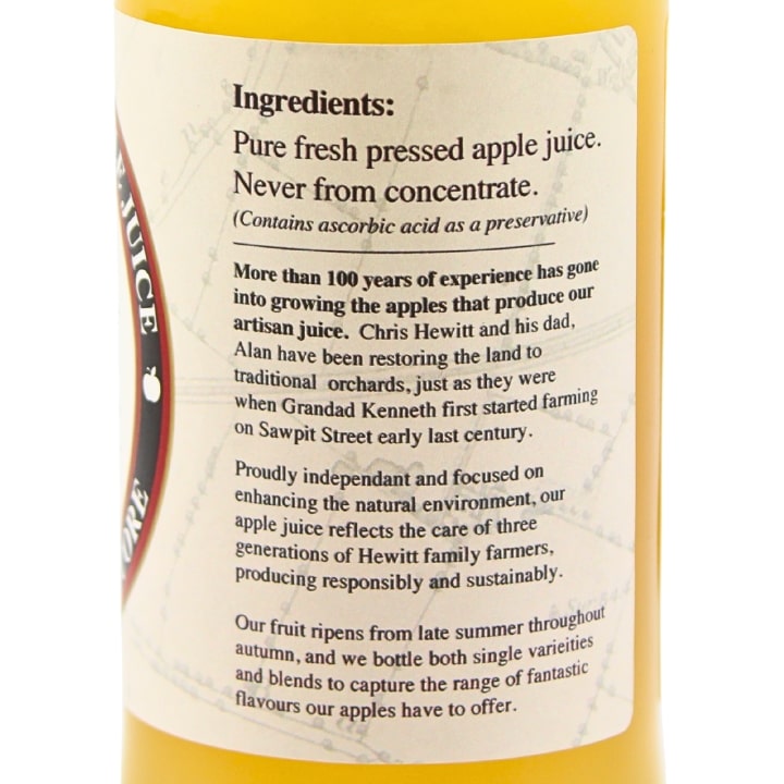 Dunham Massey Apple Juice 250ml
