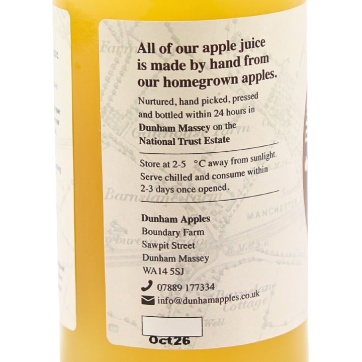 Dunham Massey Apple Juice 250ml