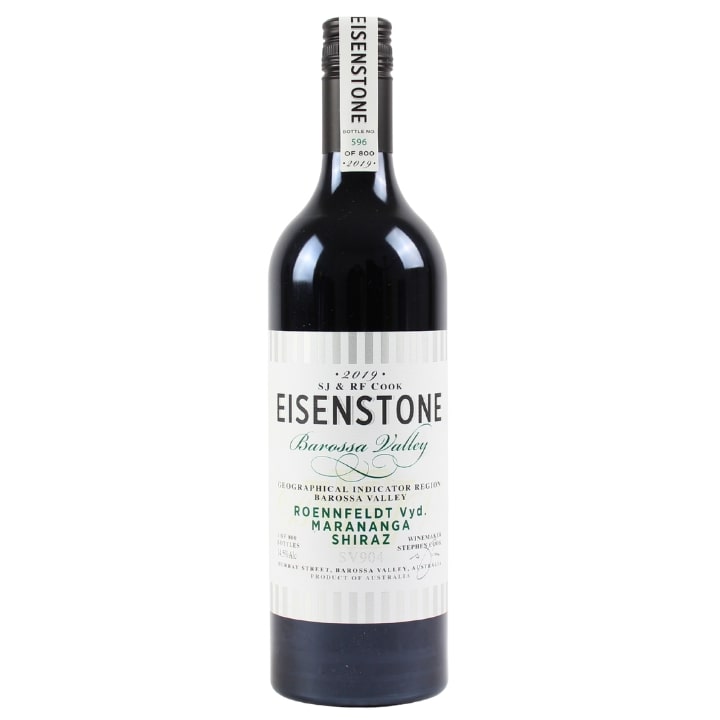 Eisenstone, Roennfeldt Vineyard, Marananga SV904 Shiraz  2019