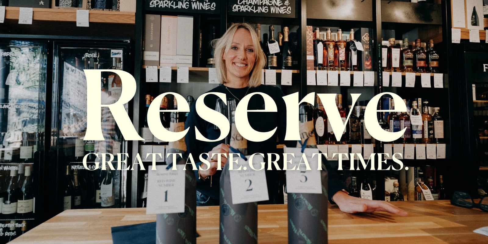 At Reserve Wines we believe the best bottles are meant to be shared, talked about and enjoyed.
Whether you're buying wine online, visiting one of our North West wine shops, or joining us for a tasting event, we're here to help you discover something delicious.