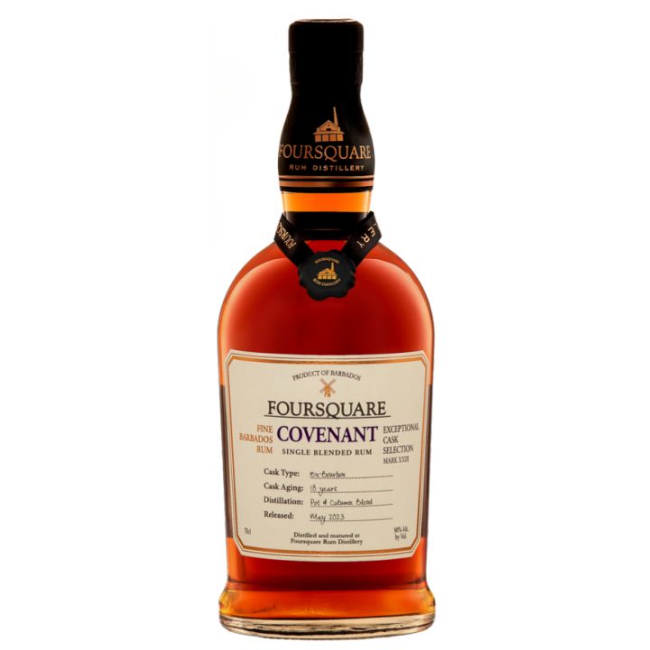 Foursquare Covenant Single Blended Rum 18YO (70cl, 58%)