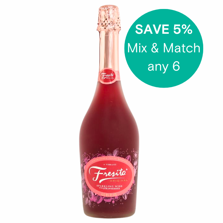 Fresita Strawberry Sparkling Wine. 5% off 6 mix and match bestsellers