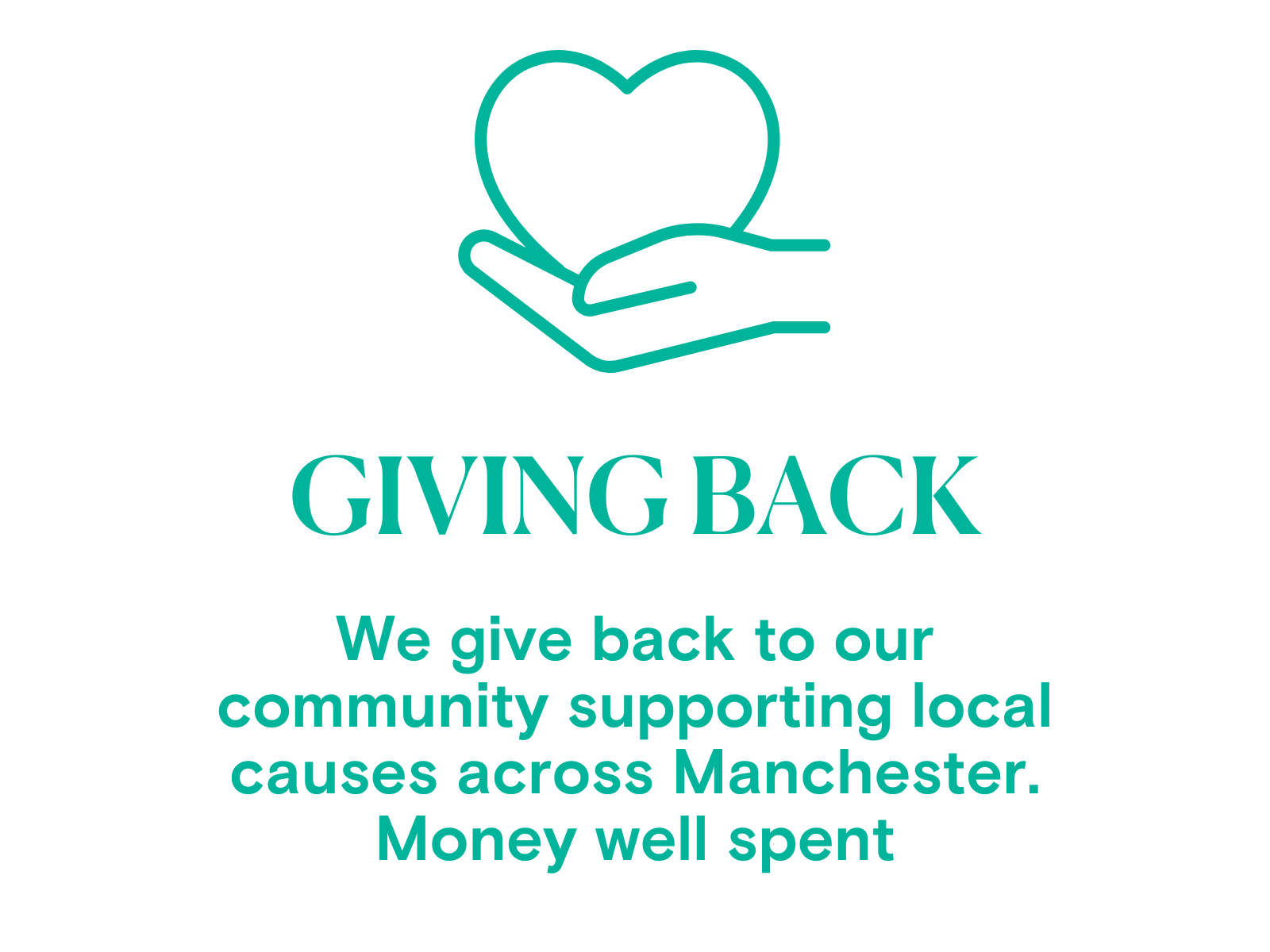 GIVING BACK