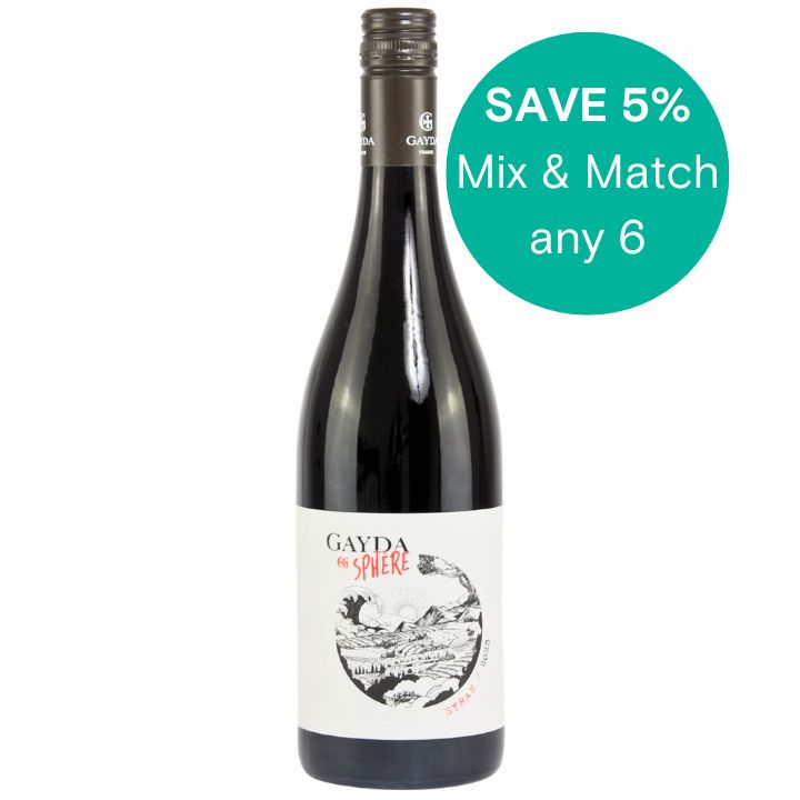Domaine Gayda, Gayda Sphere Syrah Red Wine 5% off 6 