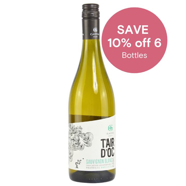 Domaine Gayda, T&#39;air d&#39;Oc Sauvignon Blanc 2024